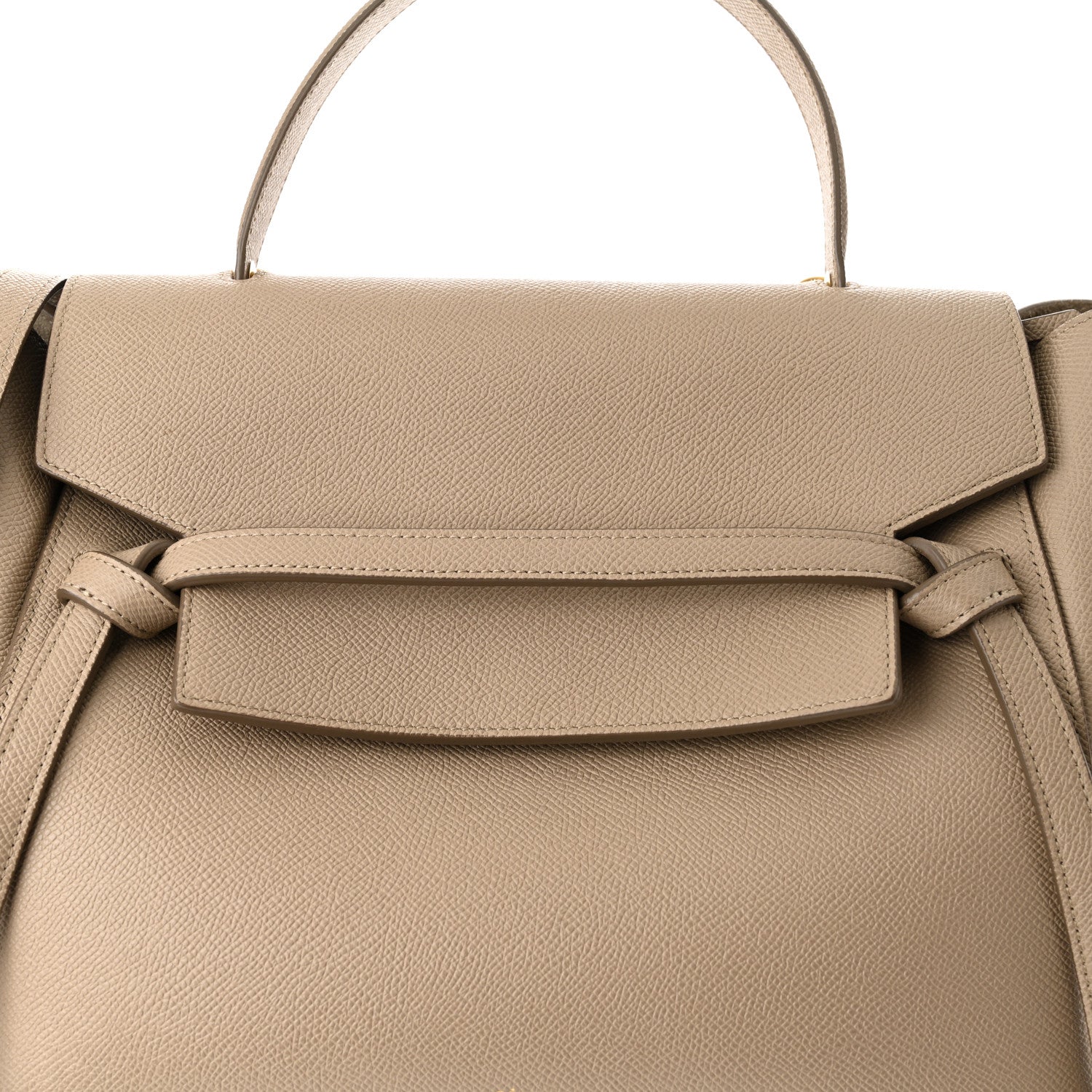 Celine Grained Calfskin Mini Belt Bag Light Taupe 9 of 11