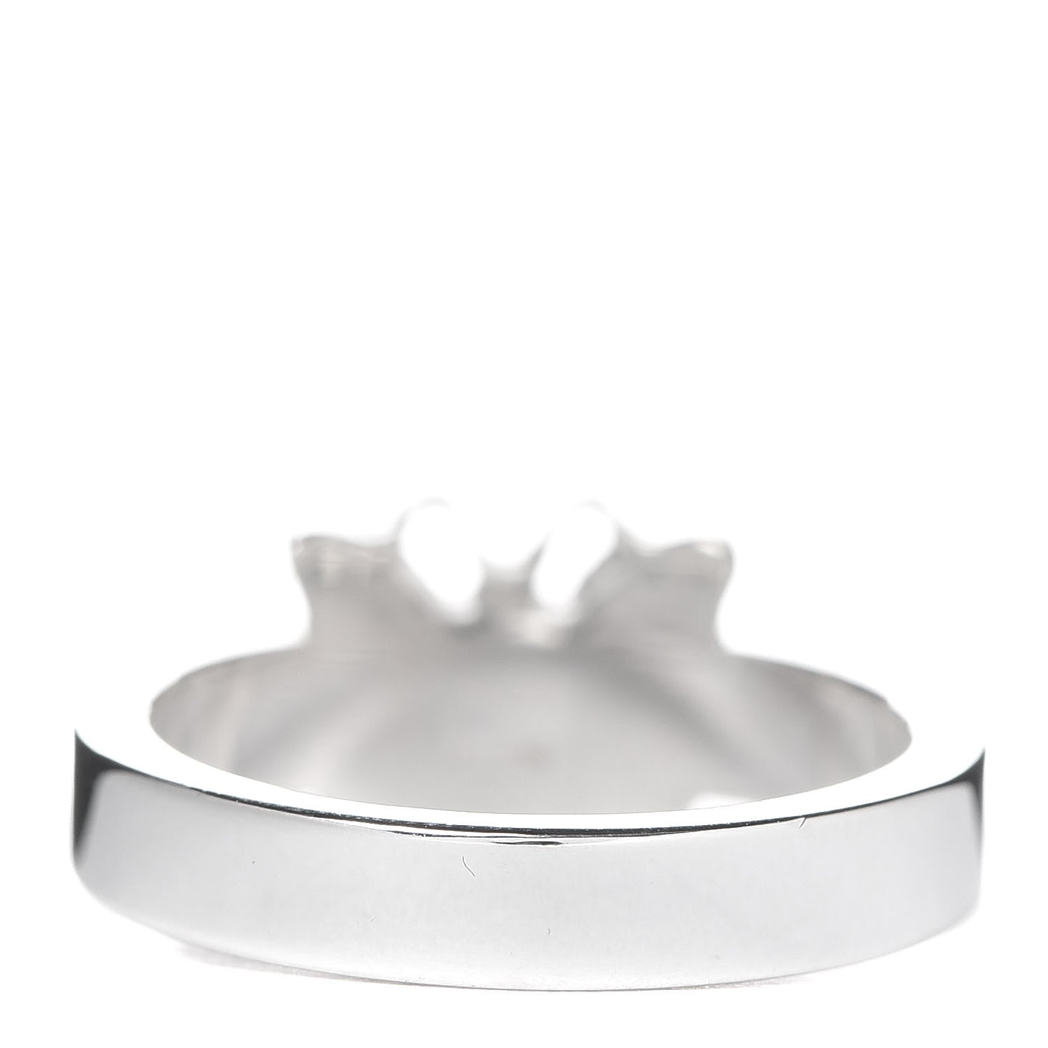 Gucci Sterling Silver Butterfly Band Ring 57 8 3 of 4
