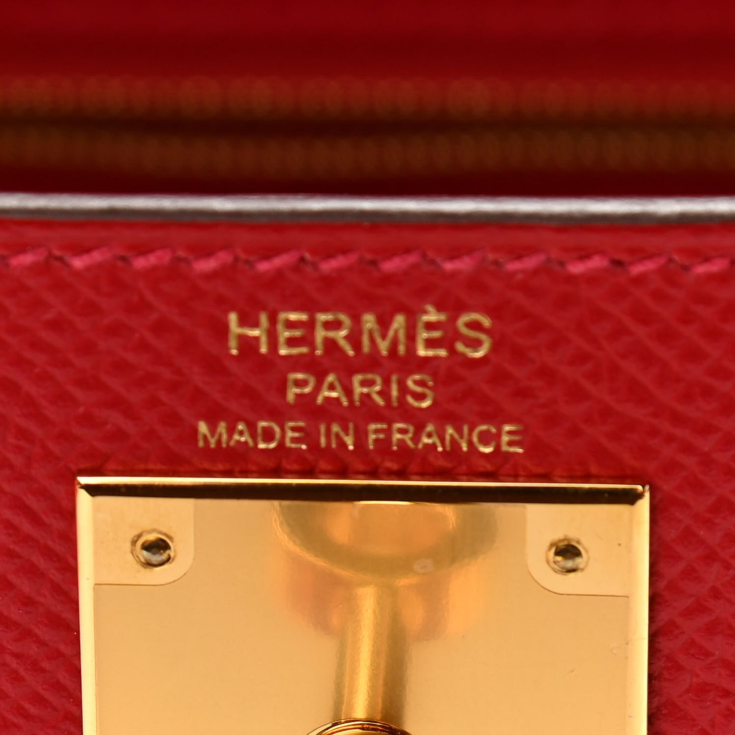 Epsom Kelly Sellier 28 Rouge Casaque