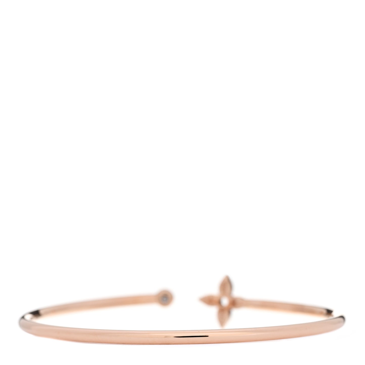 18K Pink Gold Diamond Idylle Blossom Twist Bracelet