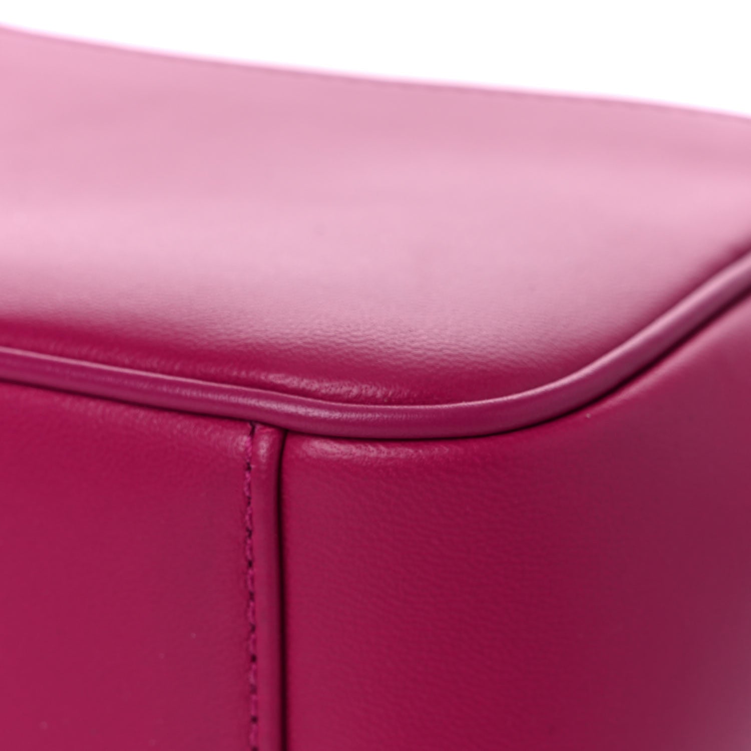 Chanel Lambskin CC Mania Flap Bag Pink 11 of 11