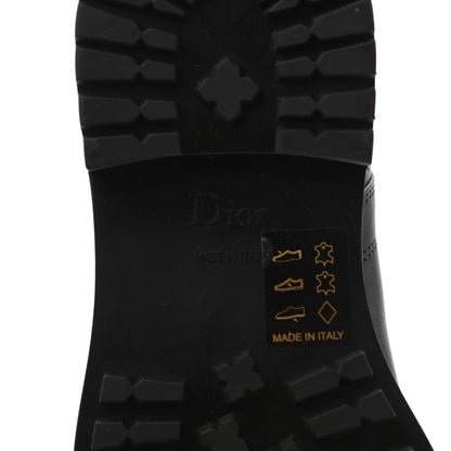 Christian Dior Calfskin Empreinte Ankle Boot 37 Black 6 of 9