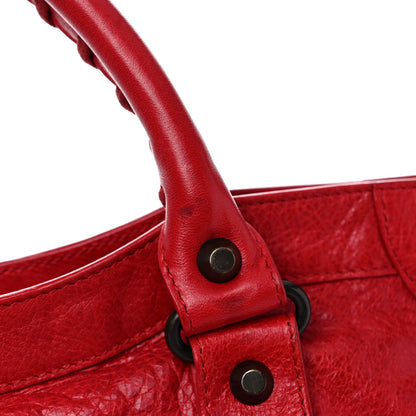 Balenciaga Agneau Classic Hardware City Rouge Coquelicot 16 of 24