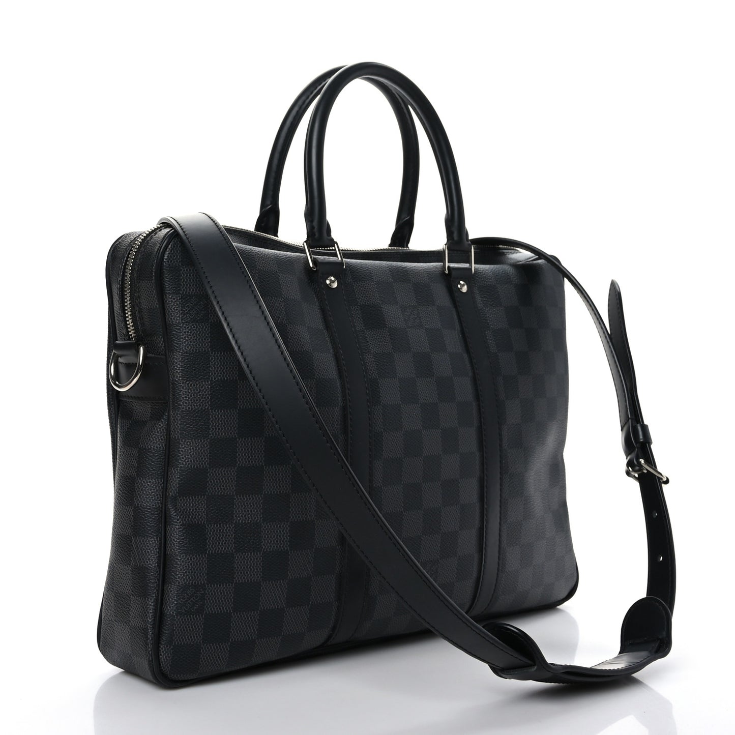 Damier Graphite Porte Documents Voyage PM