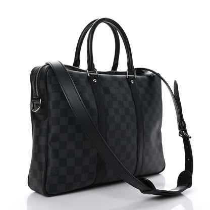 Louis Vuitton Damier Graphite Porte Documents Voyage PM 2 of 7