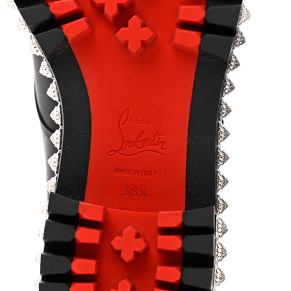 Christian Louboutin Spikes Combat Boots 38.5 Black 9 of 15