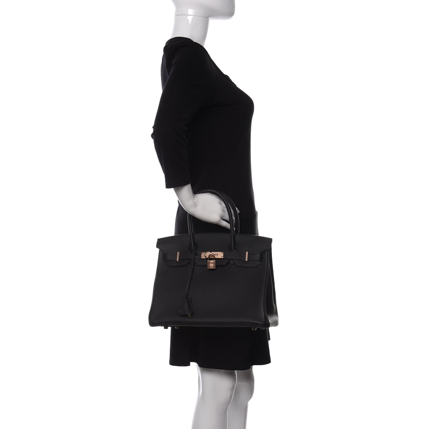 Togo Birkin 30 Black