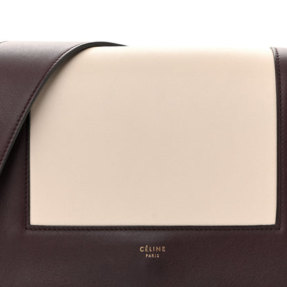 Celine Shiny Smooth Calfskin Medium Frame Shoulder Bag Velvet Desert 8 of 10