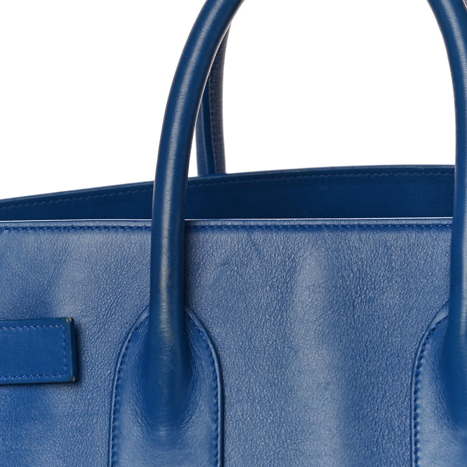 Saint Laurent Calfskin Small Sac De Jour Outremer 25 of 27