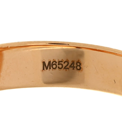 Louis Vuitton Metal Love Letters Timeless Ring L Gold 5 of 6