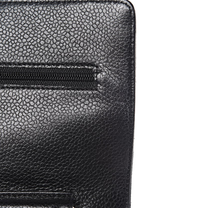 Chanel Caviar Quilted Wallet On Chain WOC Black 12 of 15