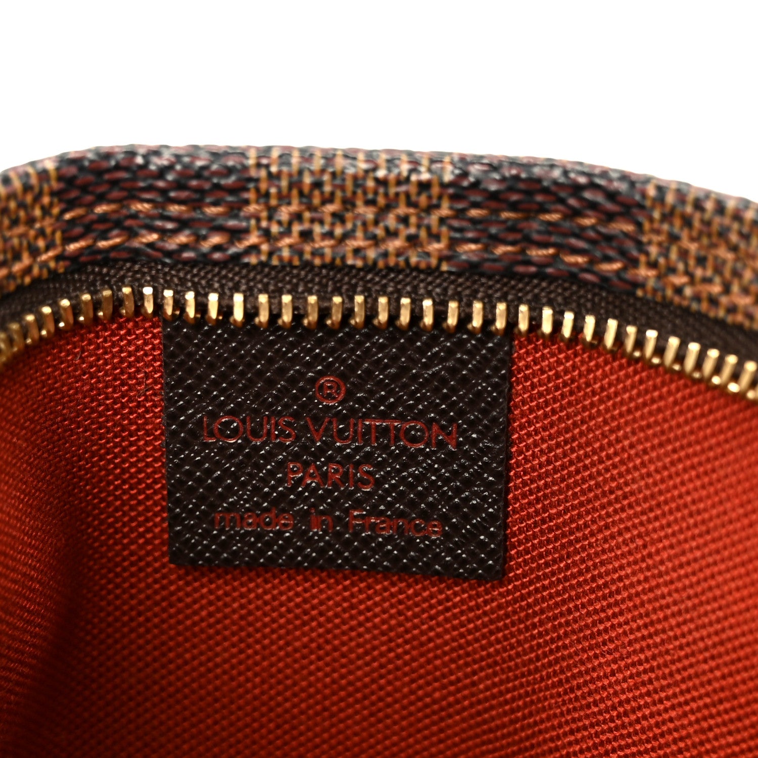 Louis Vuitton Damier Ebene Trousse Make Up Bag Pochette 6 of 10