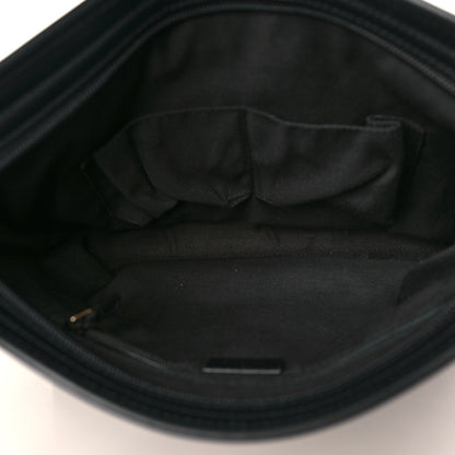 Gucci GG Supreme Monogram Web Flat Messenger Bag Navy 5 of 9