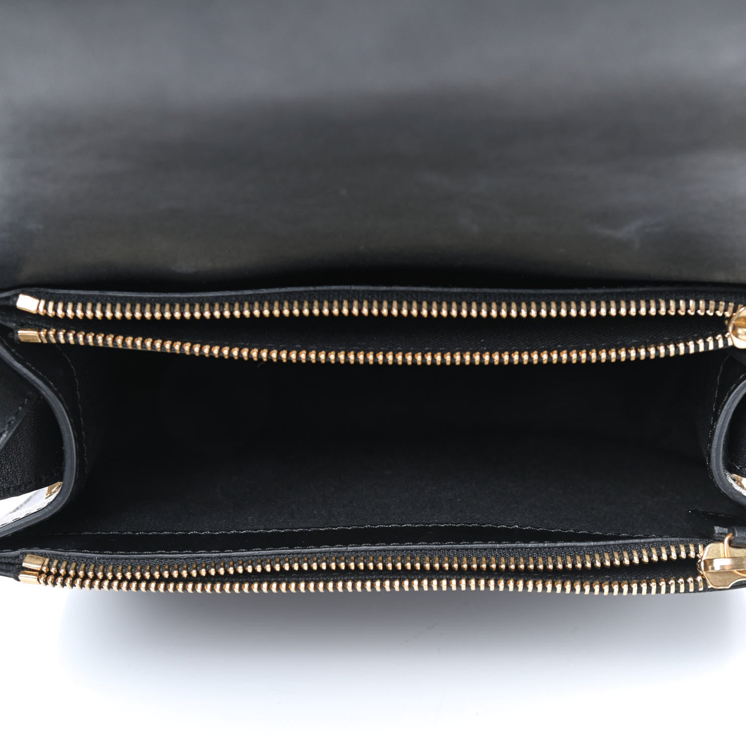 Alexander McQueen Calfskin Studded Small Padlock Crossbody Bag Black 4 of 8