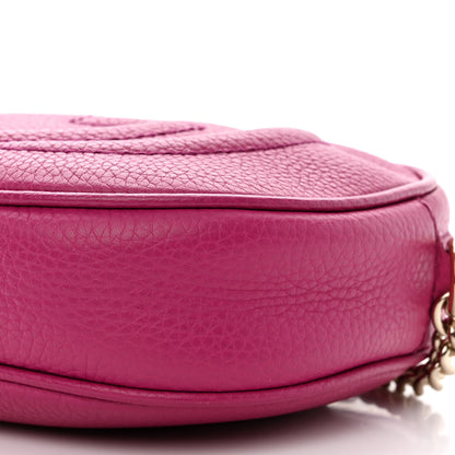 Gucci Cellarius Calfskin Mini Soho Chain Bag Bright Bouganville 10 of 10