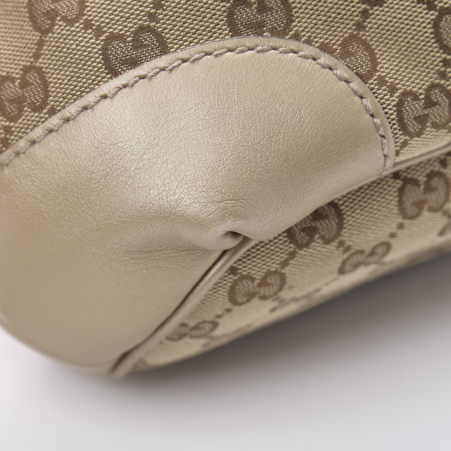 Gucci Monogram Medium Sukey Top Handle Bag Golden Beige 10 of 16