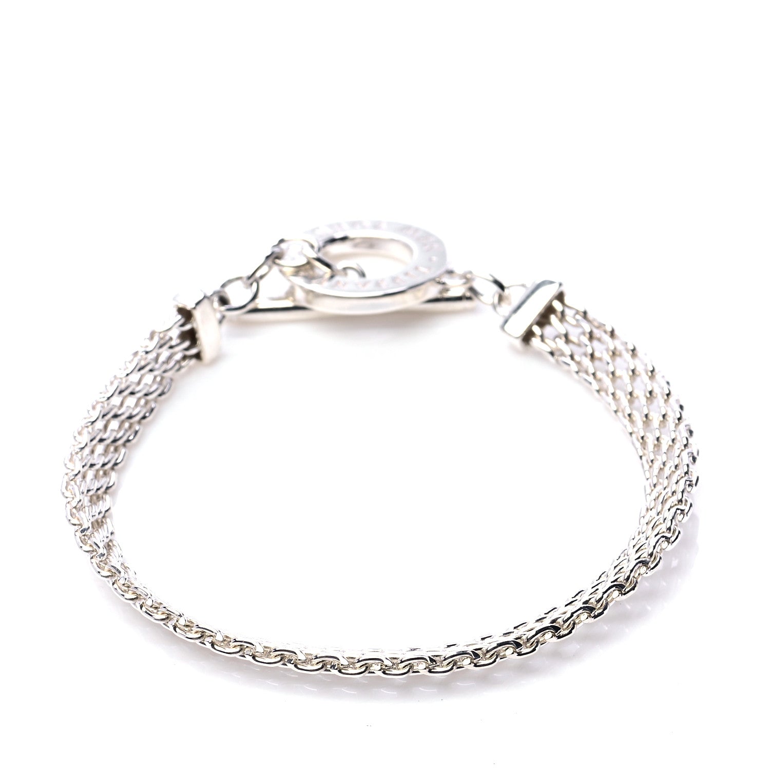 Tiffany Sterling Silver Somerset Toggle Bracelet 3 of 7