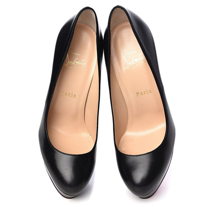 Christian Louboutin Kid Bianca 140 Pumps 38.5 Black 14 of 15