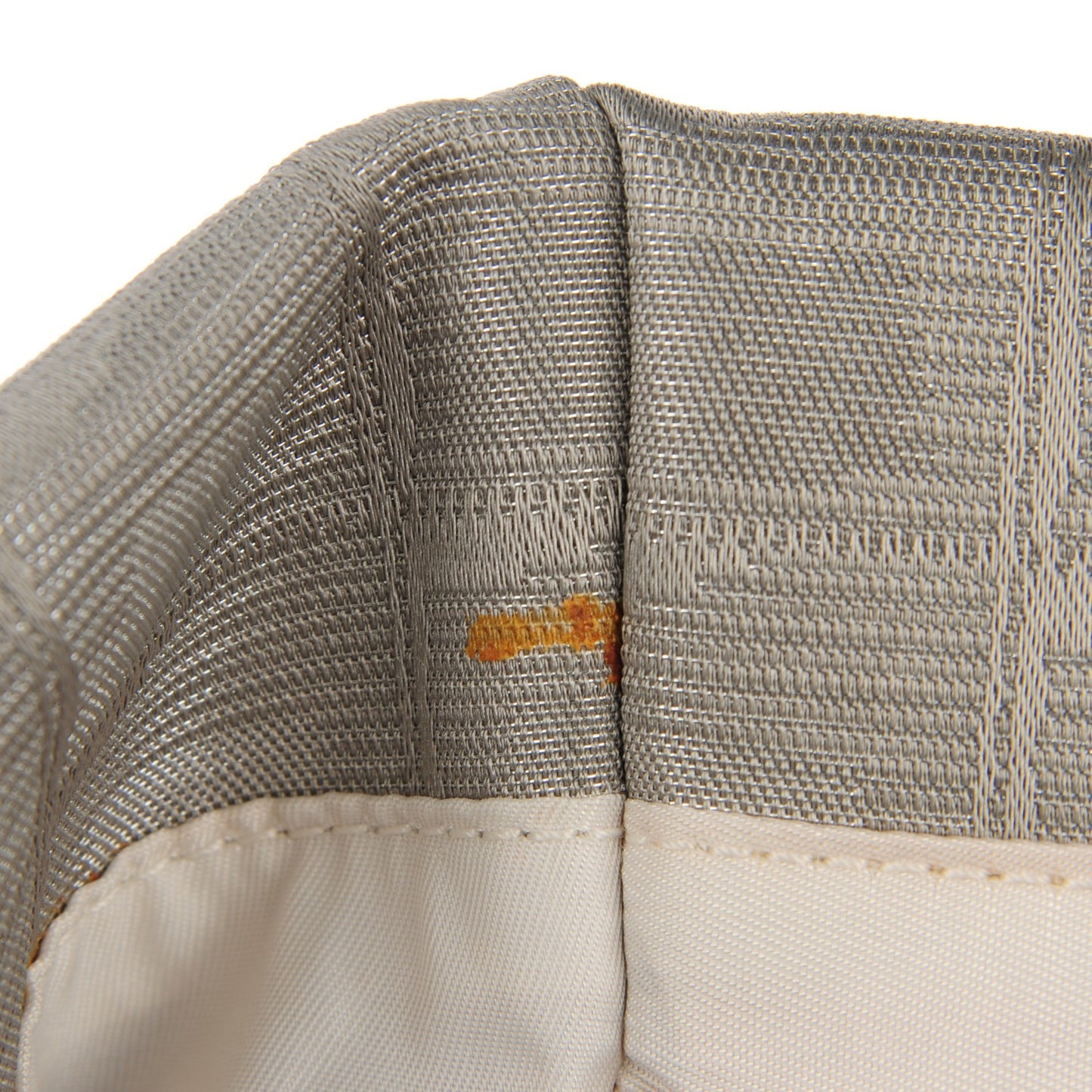 Nylon Medium Travel Tote Silver