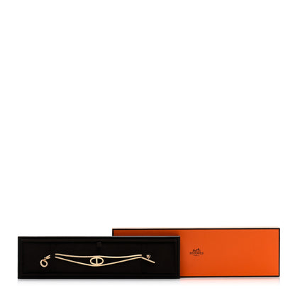 Hermes 18K Yellow Gold PM Chaine D'ancre Danae bracelet 4 of 4