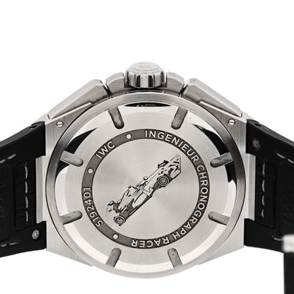 IWC Stainless Steel Fabric 45mm Ingenieur Chronograph Automatic Watch Grey IW378507 4 of 6