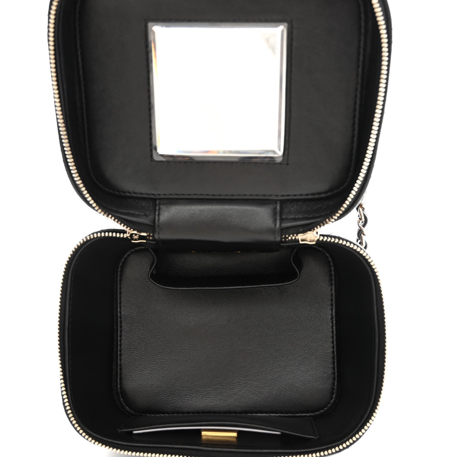 Chanel Caviar Quilted Small CC Vanity Case Black 4 of 10