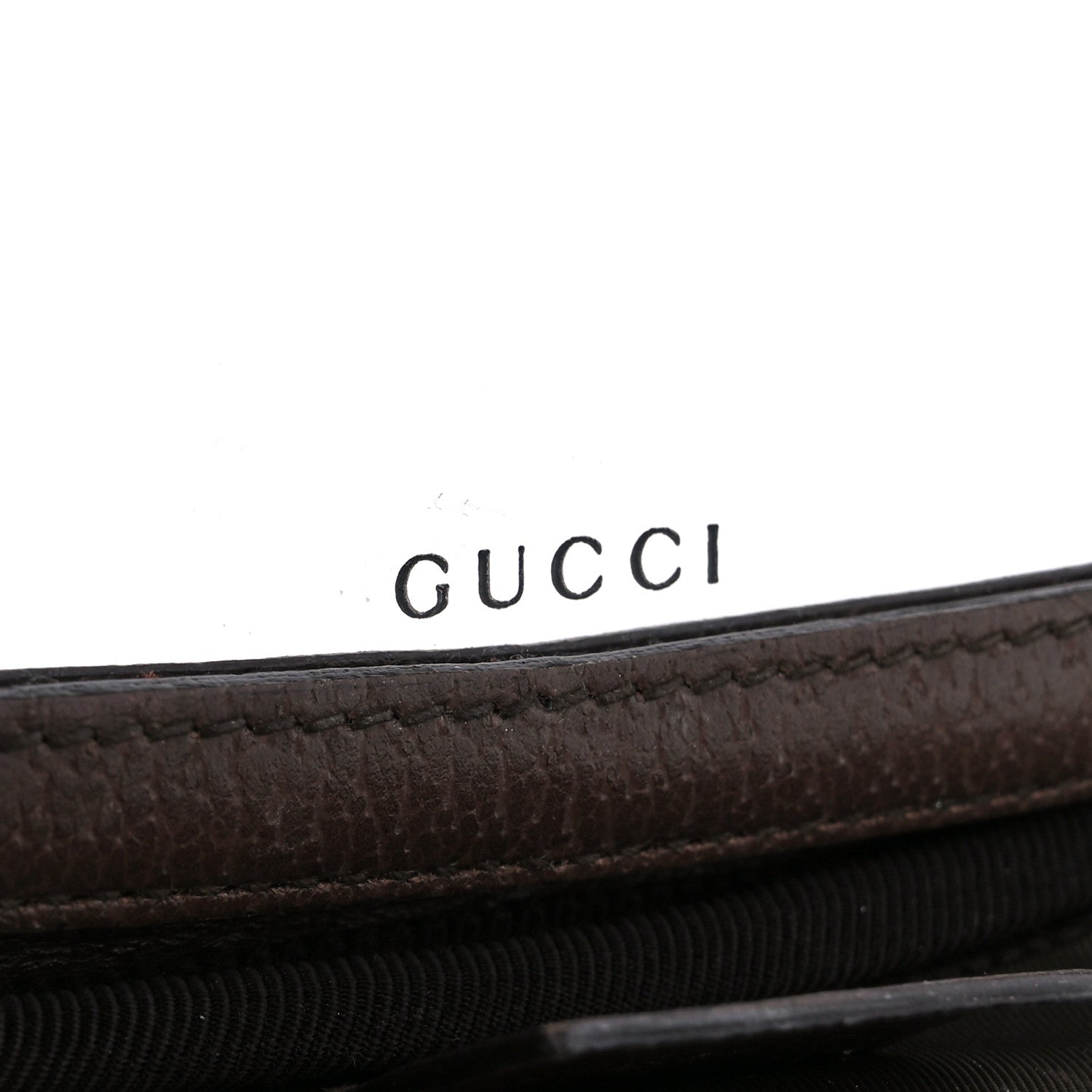 Gucci GG Supreme Monogram Textured Calfskin Web Ophidia Vanity Cosmetic Case Beige Ebony New Acero 8 of 13