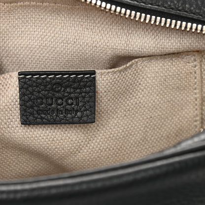 Gucci Pebbled Calfskin Small Soho Disco Bag Black 6 of 15