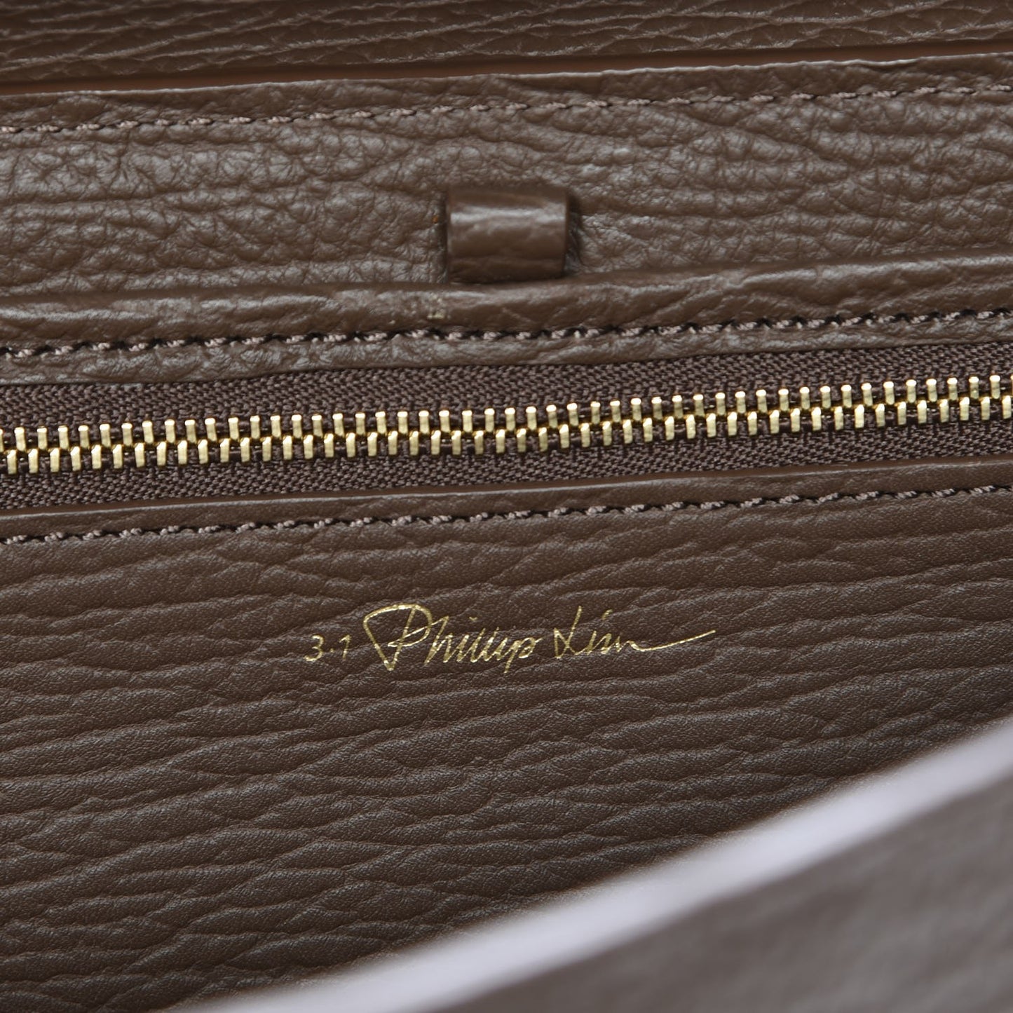 3.1 Textured Calfskin Medium Pashli Satchel Taupe