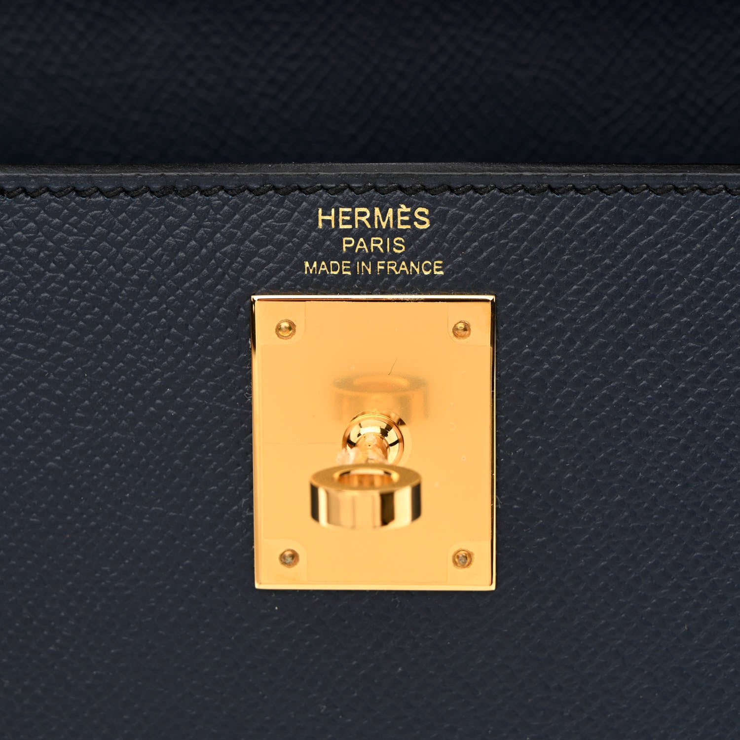 Hermes Epsom Kelly Sellier 28 Bleu Indigo 6 of 11