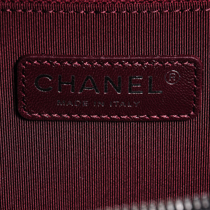 Chanel Lambskin Small Coco Boy Camera Case Black 7 of 8
