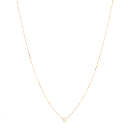 Cartier 18K Pink Gold Diamond XS D'Amour Pendant Necklace 1 of 4