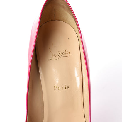 Christian Louboutin Patent 130 Platform Pumps 41 Pink 7 of 20