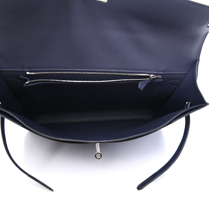 Hermes Togo Kelly Depeches 36 Bleu Nuit 4 of 7