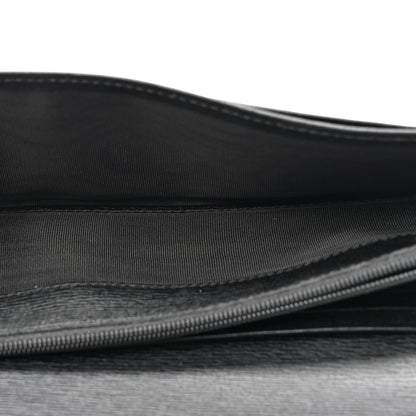 Gucci Calfskin Interlocking G Continental Wallet Black 6 of 12