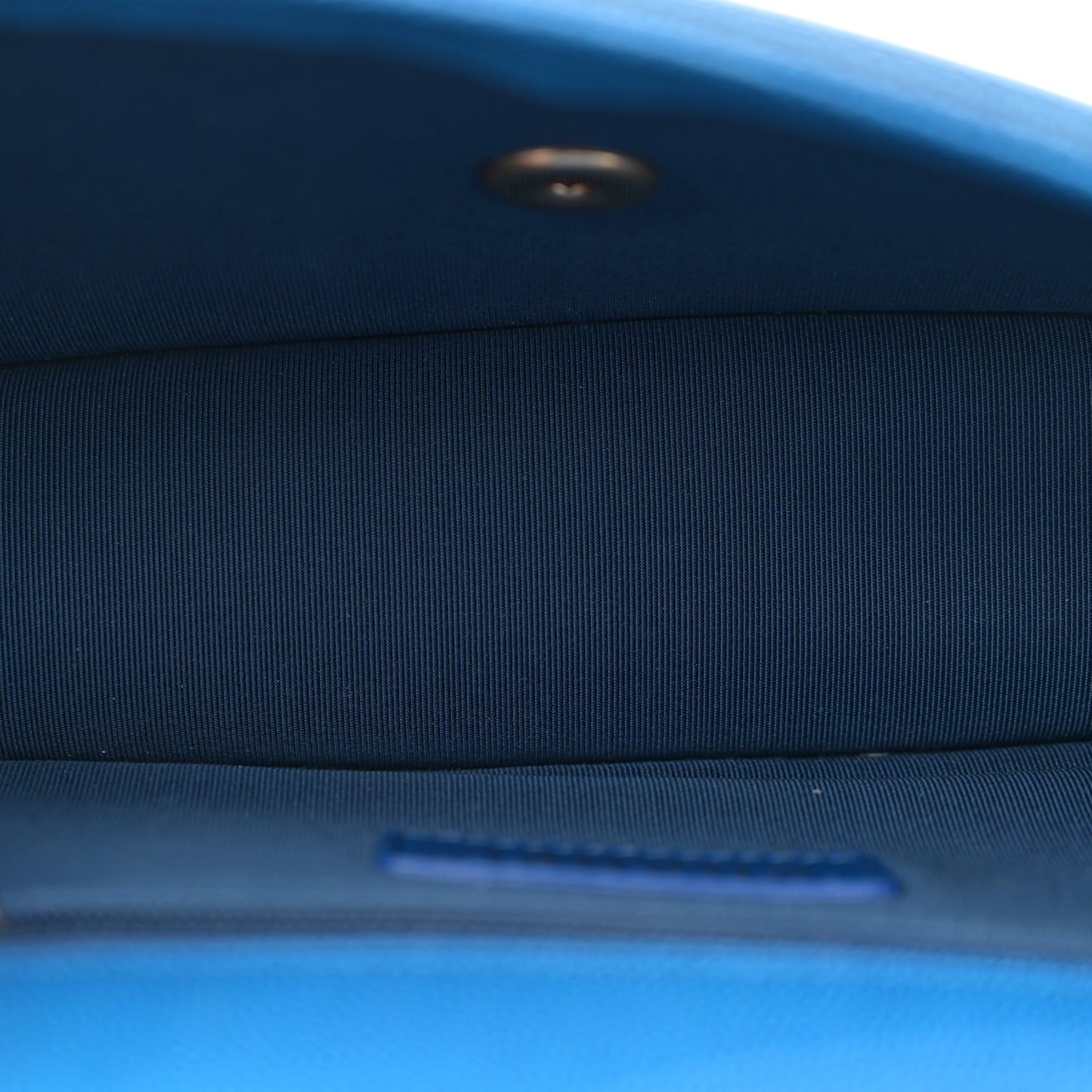 Caviar Quilted Small Sunset On The Sea Flap Blue