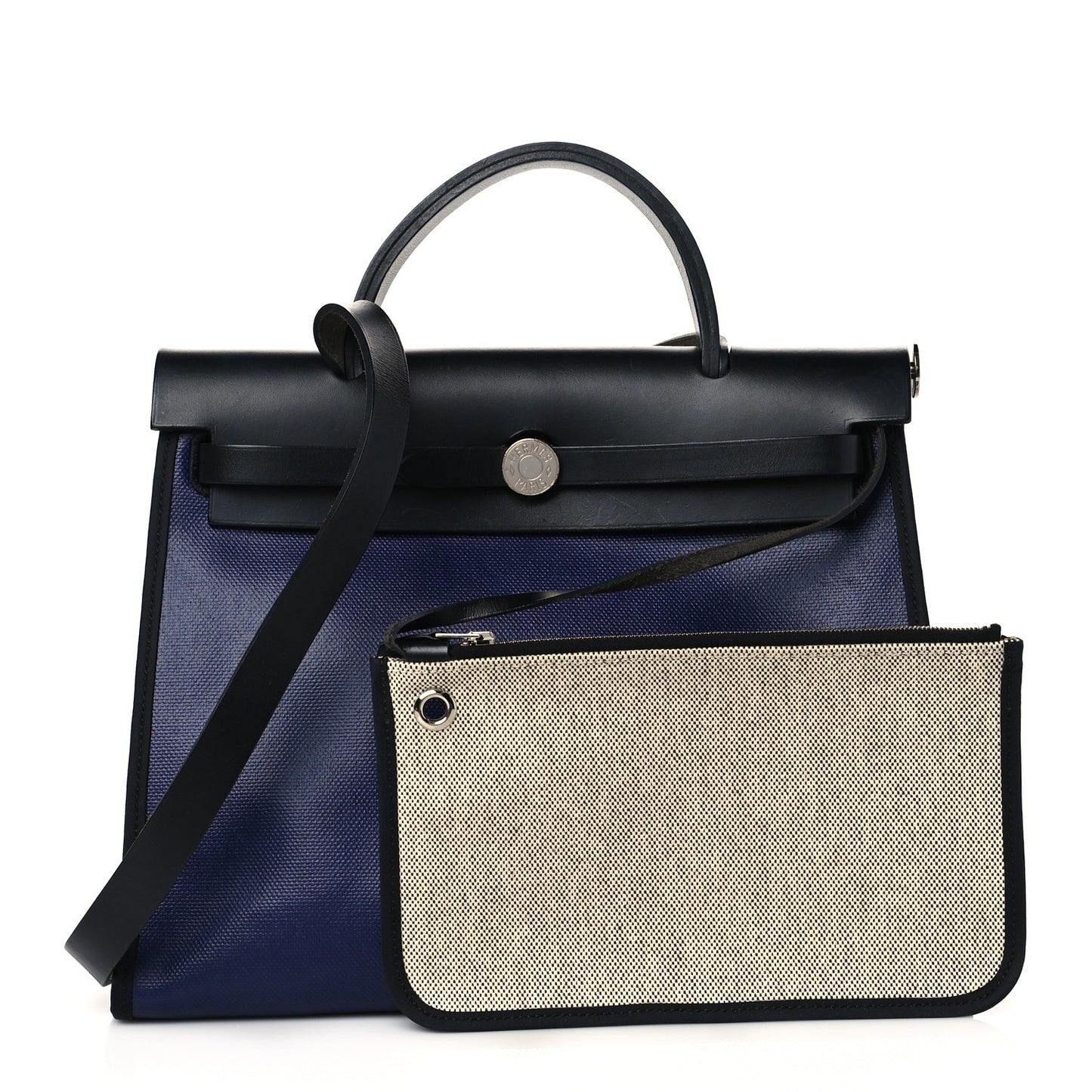 Toile H Berline Vache Hunter Herbag Zip PM 31 Bleu Encre Black