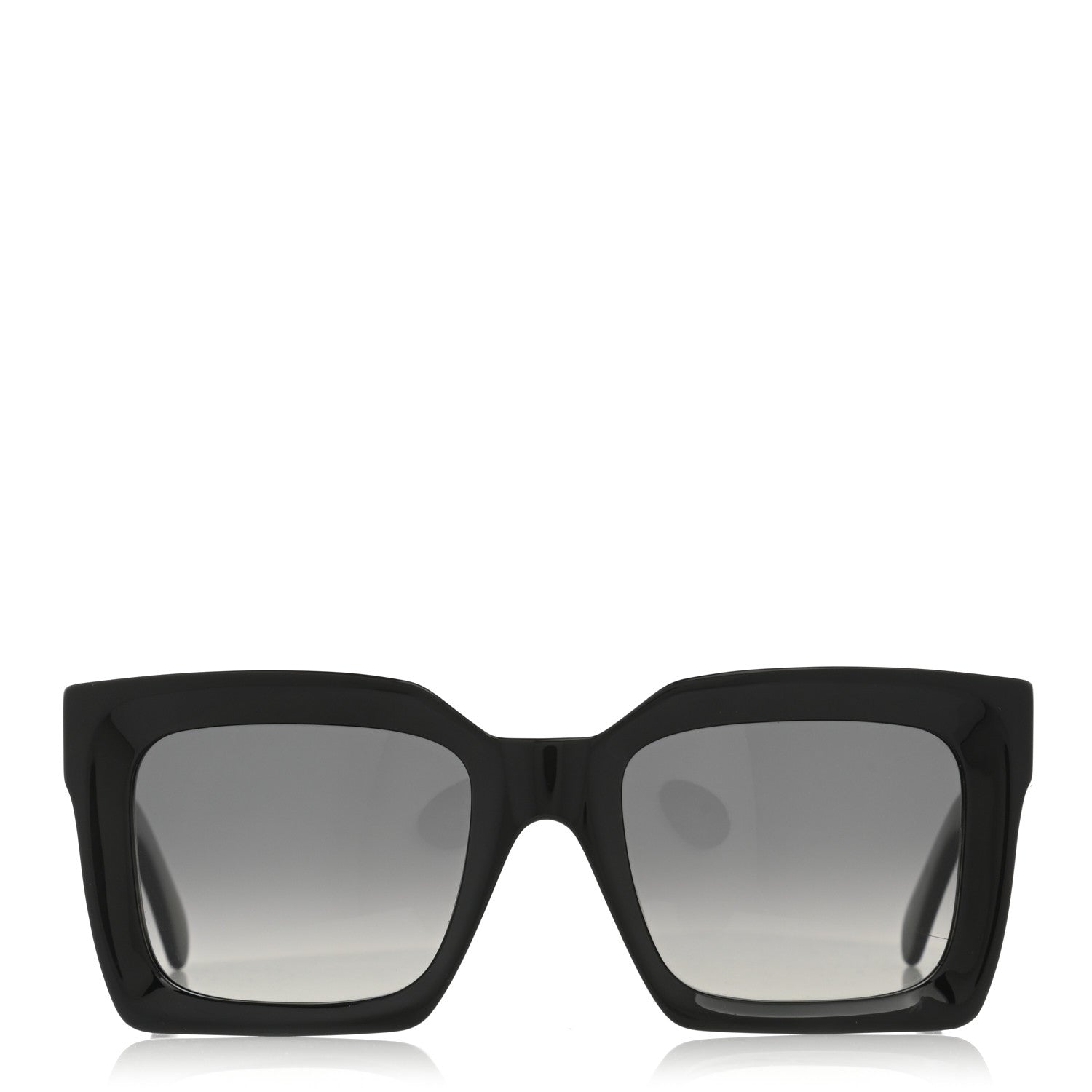 Celine Acetate Square Sunglasses CL401301 Black 2 of 8