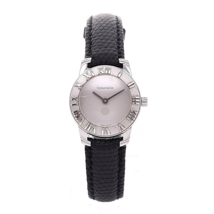Tiffany Sterling Silver Lizard 24mm Atlas Quartz Watch 1 of 6