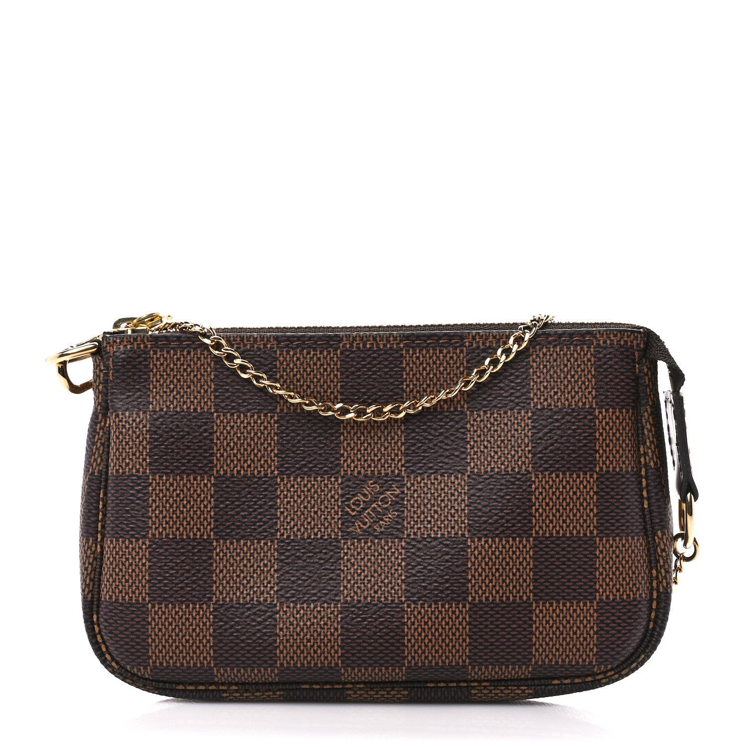 Louis Vuitton Damier Ebene Mini Pochette Accessories 1 of 10