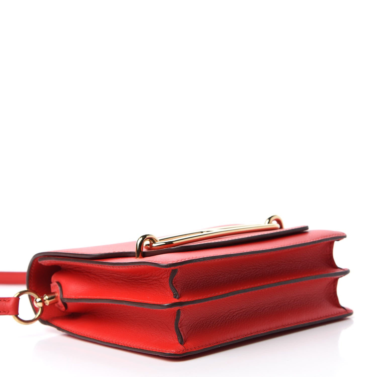 Hermes Evercolor Mini Sac Roulis Rouge De Coeur 4 of 11