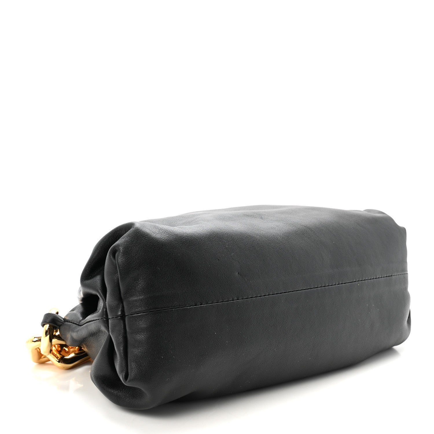 Bottega Veneta Calfskin The Pouch Chain Black 4 of 10