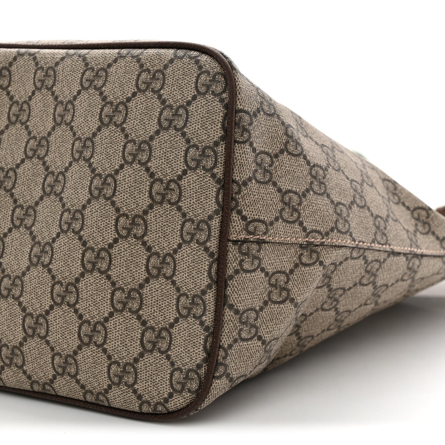 Soft GG Supreme Monogram Courrier Medium Crossbody Tote Beige New Acero