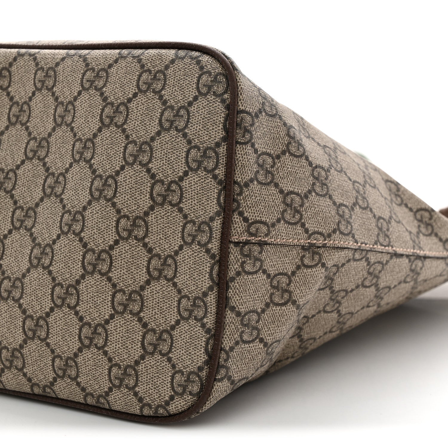 Gucci Soft GG Supreme Monogram Courrier Medium Crossbody Tote Beige New Acero 10 of 10