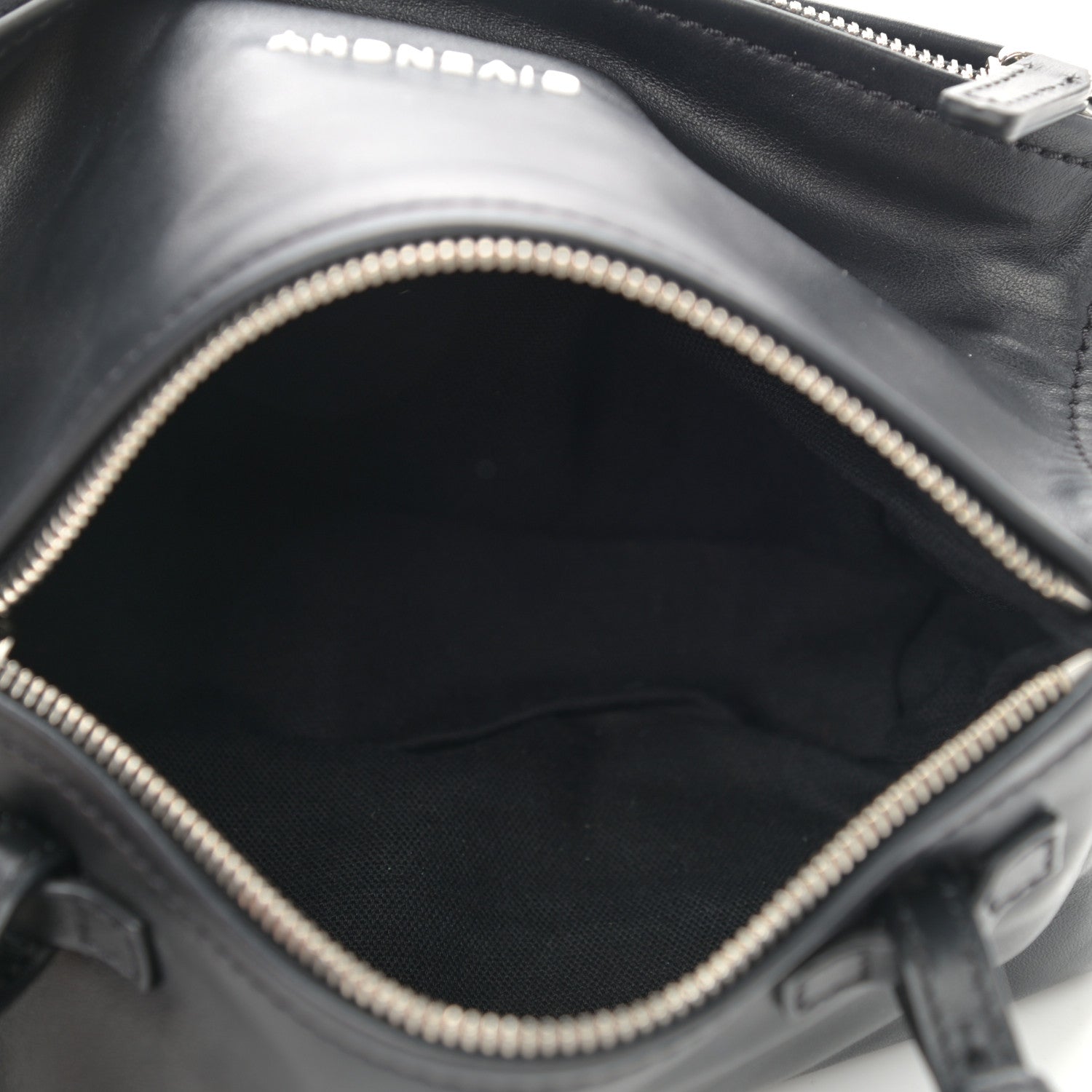 Givenchy Calfskin Mini Pandora Logo Strap Black 4 of 9