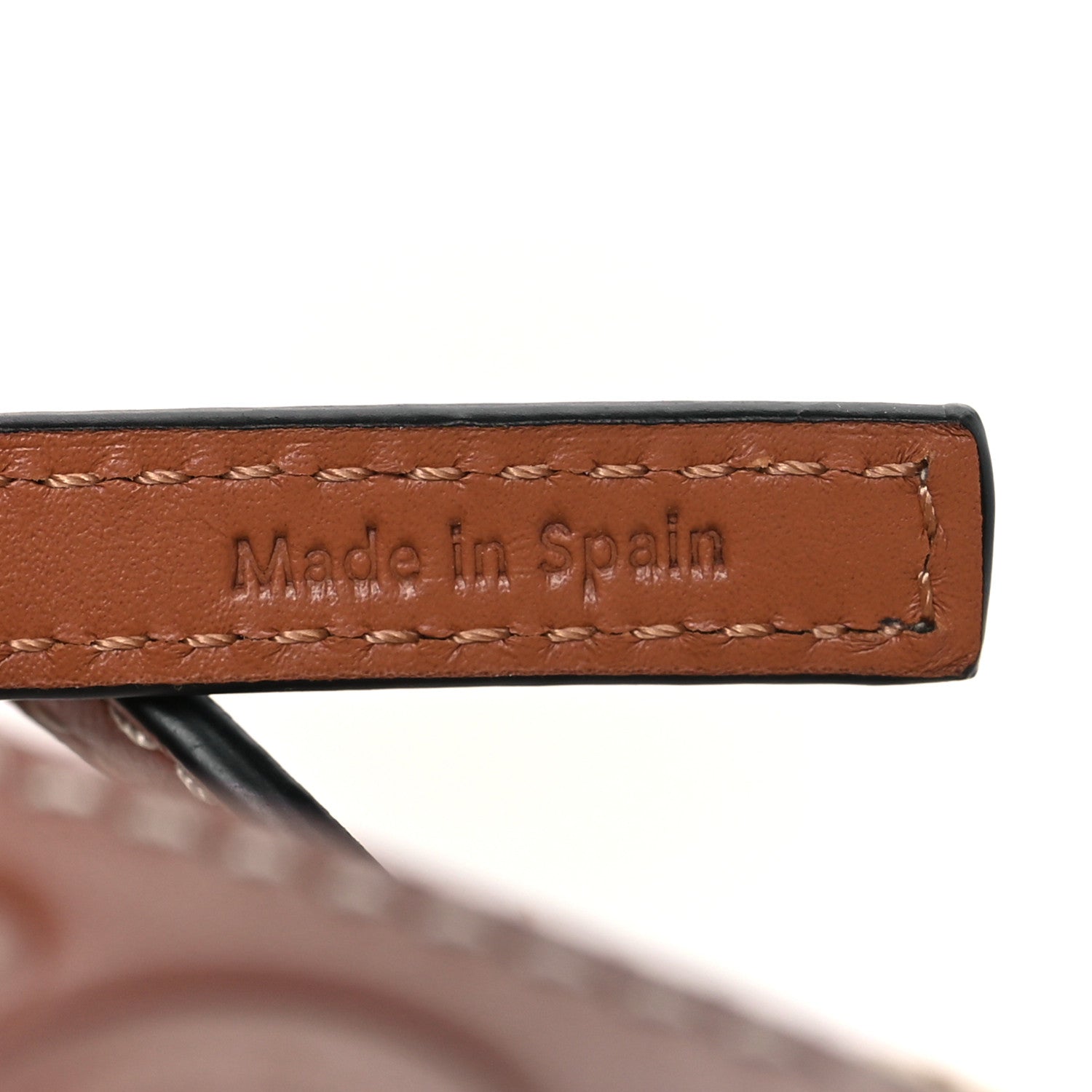 Loewe Calfskin Raffia Paulas Ibiza Bucket Bag Natural Tan 6 of 11