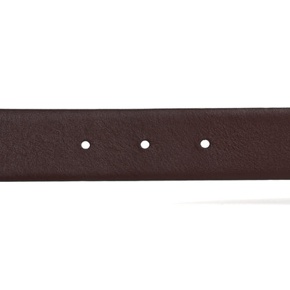 Chanel Calfskin CC Reversible Belt 80 32 Black Burgundy 4 of 5