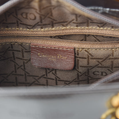 Christian Dior Patent Medium Lady Dior Dark Brown 6 of 11