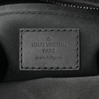 Louis Vuitton Calfskin Aerogram Fastline Messenger Black 6 of 11