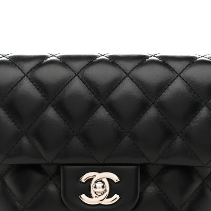 Chanel Calfskin Quilted CC Uniform Flap Belt Bag Black 9 of 15